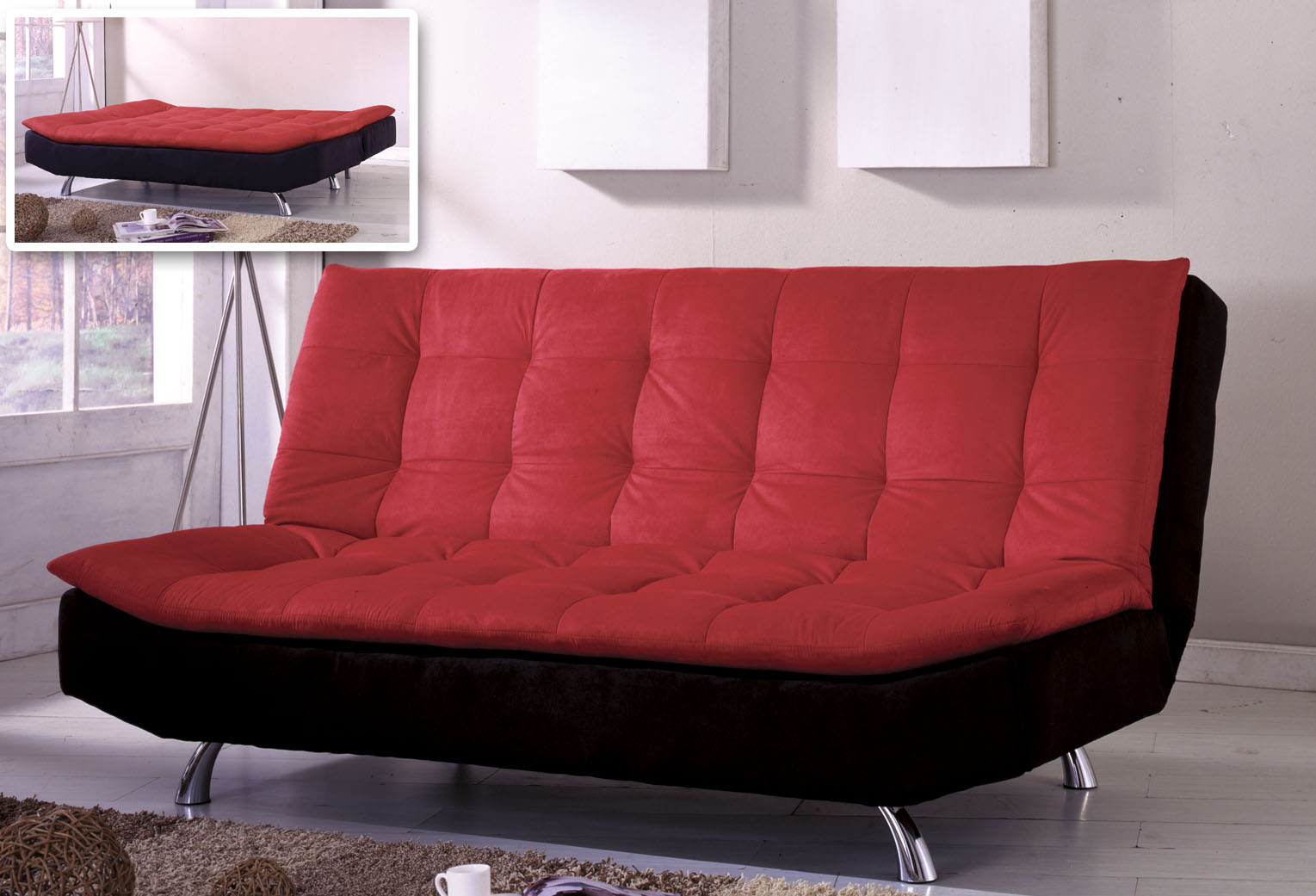 home life anderson futon sofa bed