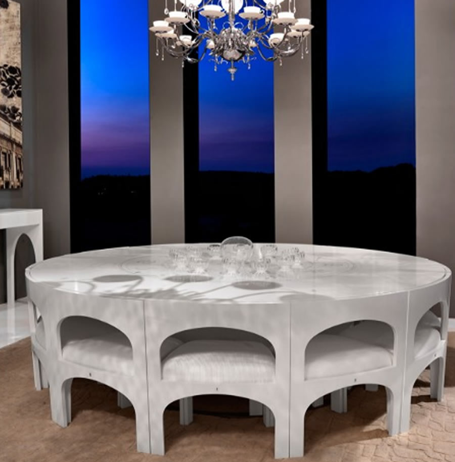 Glass Dining Table - Qnud