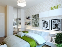 modern-bedroom-with-green-accents