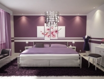 purple-and-white-bedroom-design