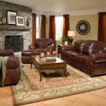 Brown Leather Living Room Furniture