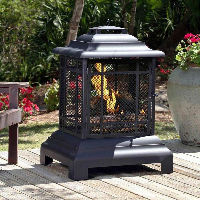 Cast Iron Outdoor Fireplace