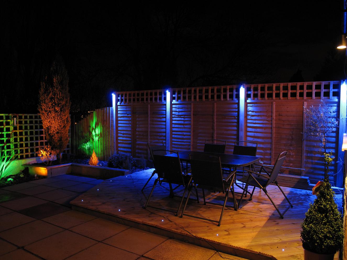 Colorful Garden Lighting Ideas (6729)