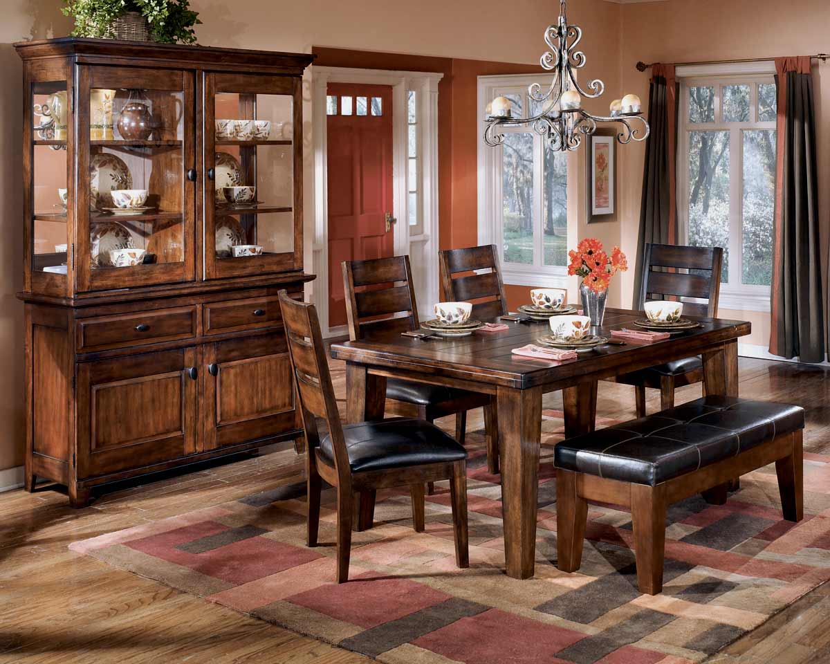 a dining room hutch
