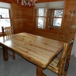Finished Rustic Dining Table