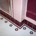 Red Bathroom Tile Design