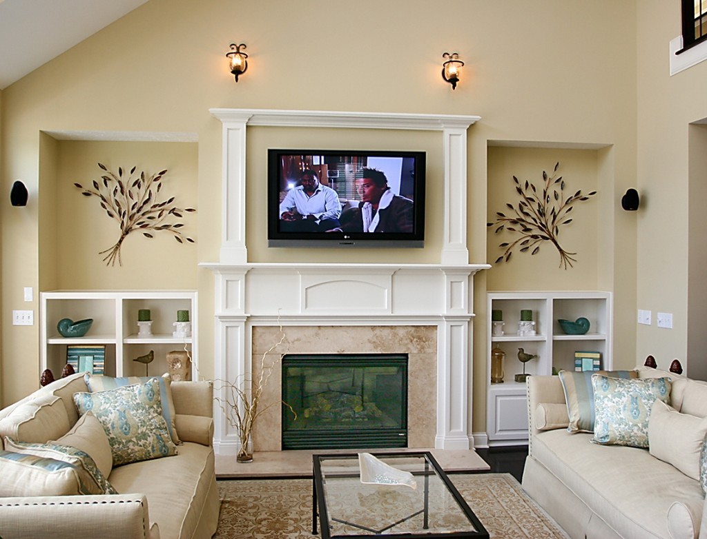 TV over Fireplace